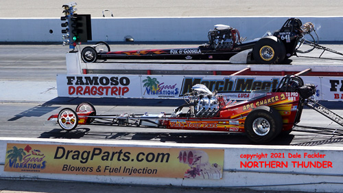 Dwight Garland - 7.0 PRO - #981 - 'Ape Shaker 2' (near lane) 
vs Ralph Fox - 7.0 PRO - #641 - 'Fox & Goosela' (far lane)